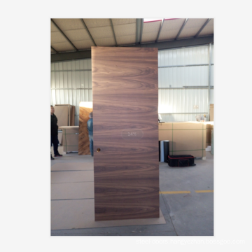 Latest Design Solid Swing Graphic Design,3d Model Design Black Walnut Veneer Interior Room Door for Hotel Core Wooden door